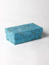 Blue Pottery Candle Holder Set